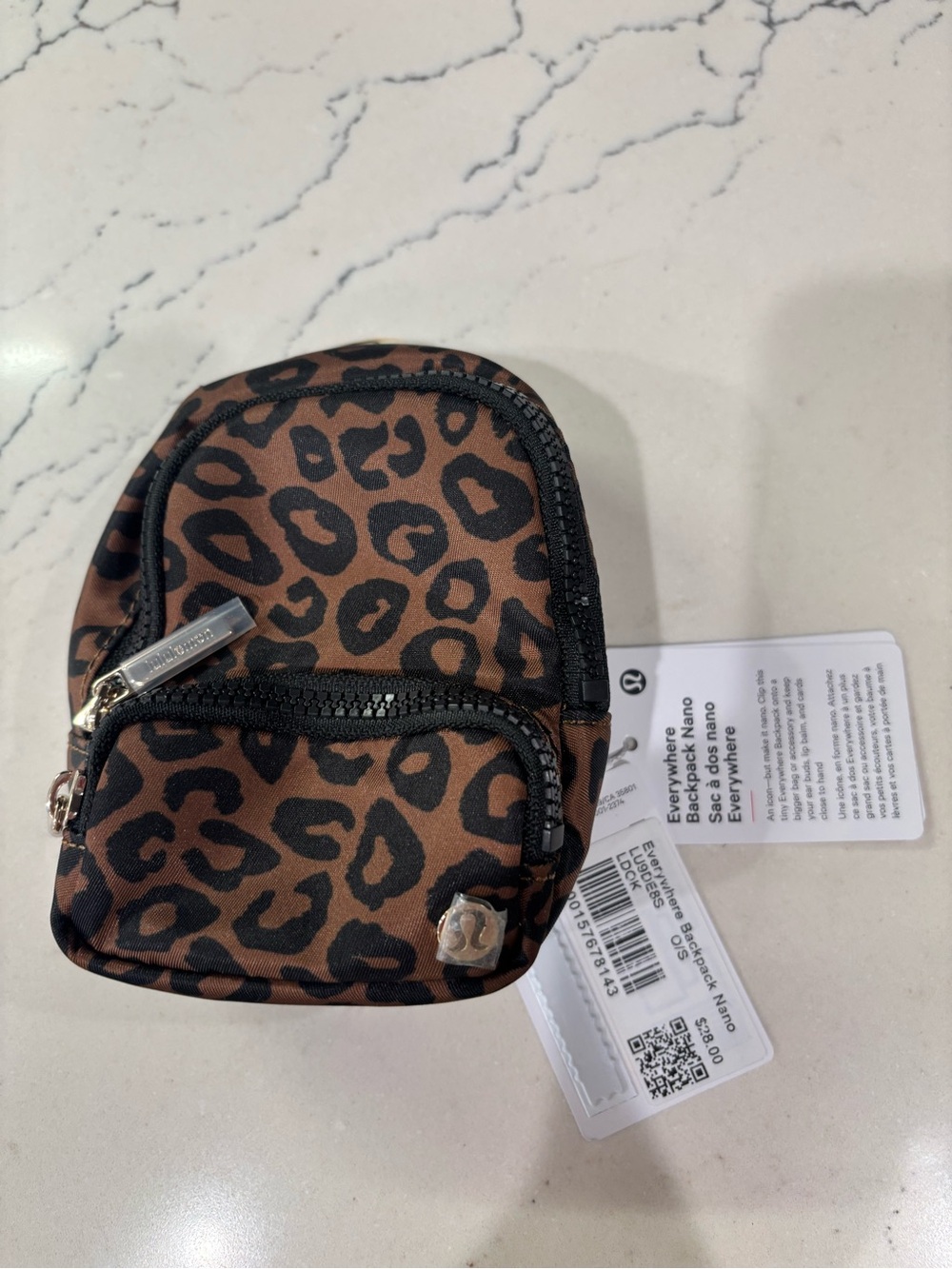 lululemon Everywhere Backpack Nano in Leopard NWT RARE